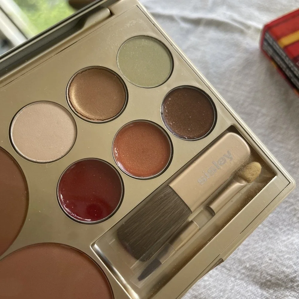 Sisley Ombré GOLDEN MAKEUP PALETTE Bronze Blush Eyeshadow Lip Highlighter Travel